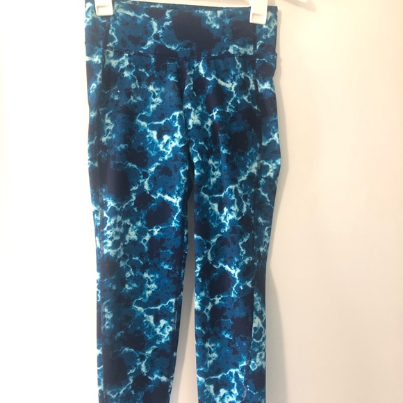 Old Navy Yoga Pants- Aqua - Picture 1 of 4